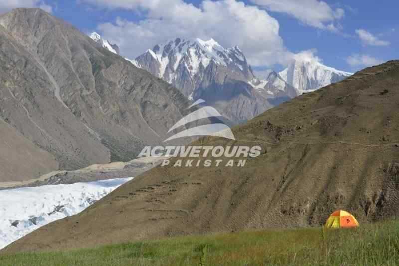 caping at rush lake Gilgit-Baltistan Pakistan,